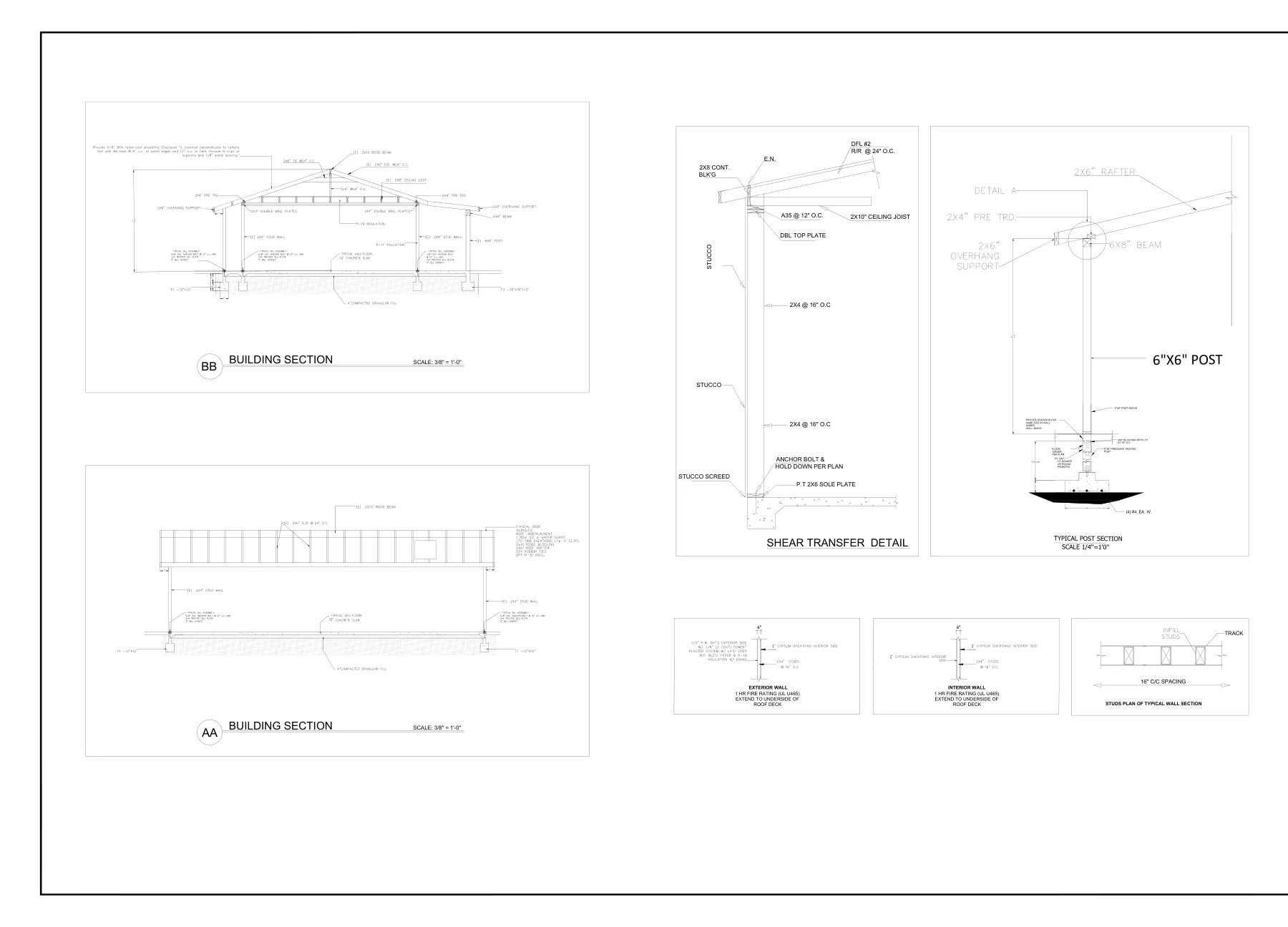 Art Studio to ADU Conversion - Section details · S-4