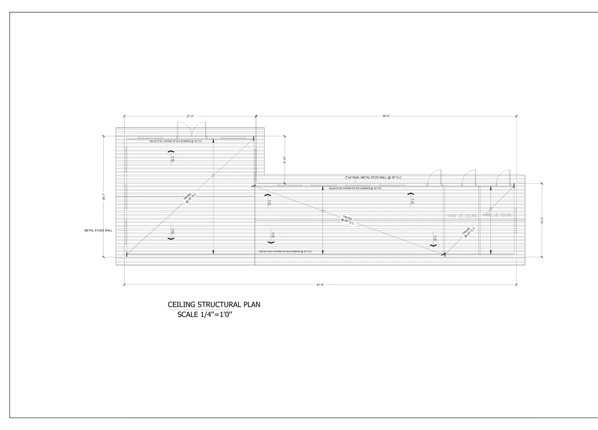 Cold-Formed Steel Ceiling & Wall Framing - featured sheet