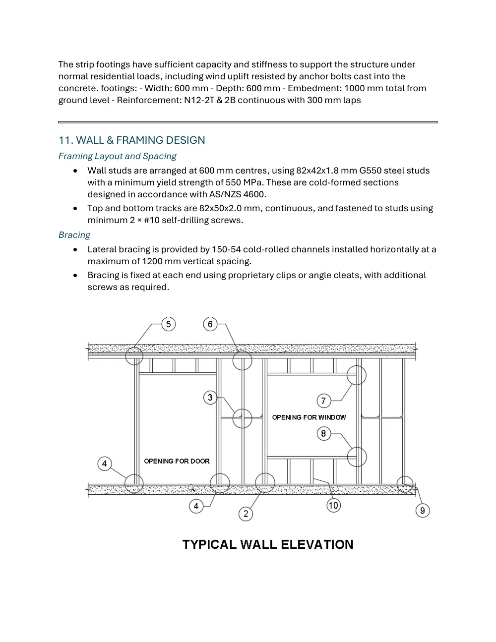 Shipping-Container House - Report · footing capacity check